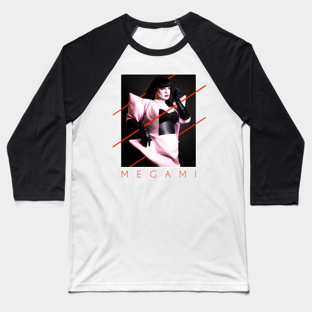 Megami Nagel Baseball T-Shirt by MegamiNYC